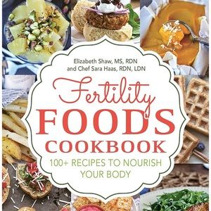 Fertility foods cook book. Hard to find.
